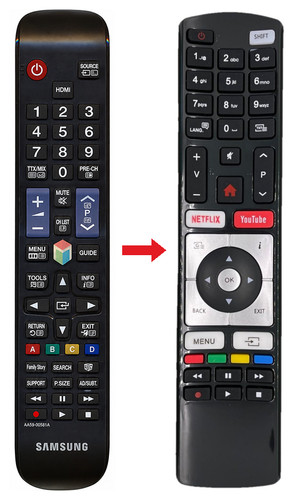 Telecomando ricambio per - telecomando,